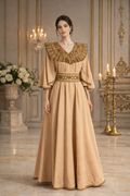 Robe orientale brodée – Modèle Samira